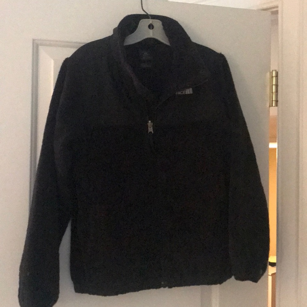 North face Denali. Fuzzy Black youth medium
